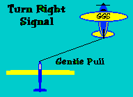 Right turn signal.